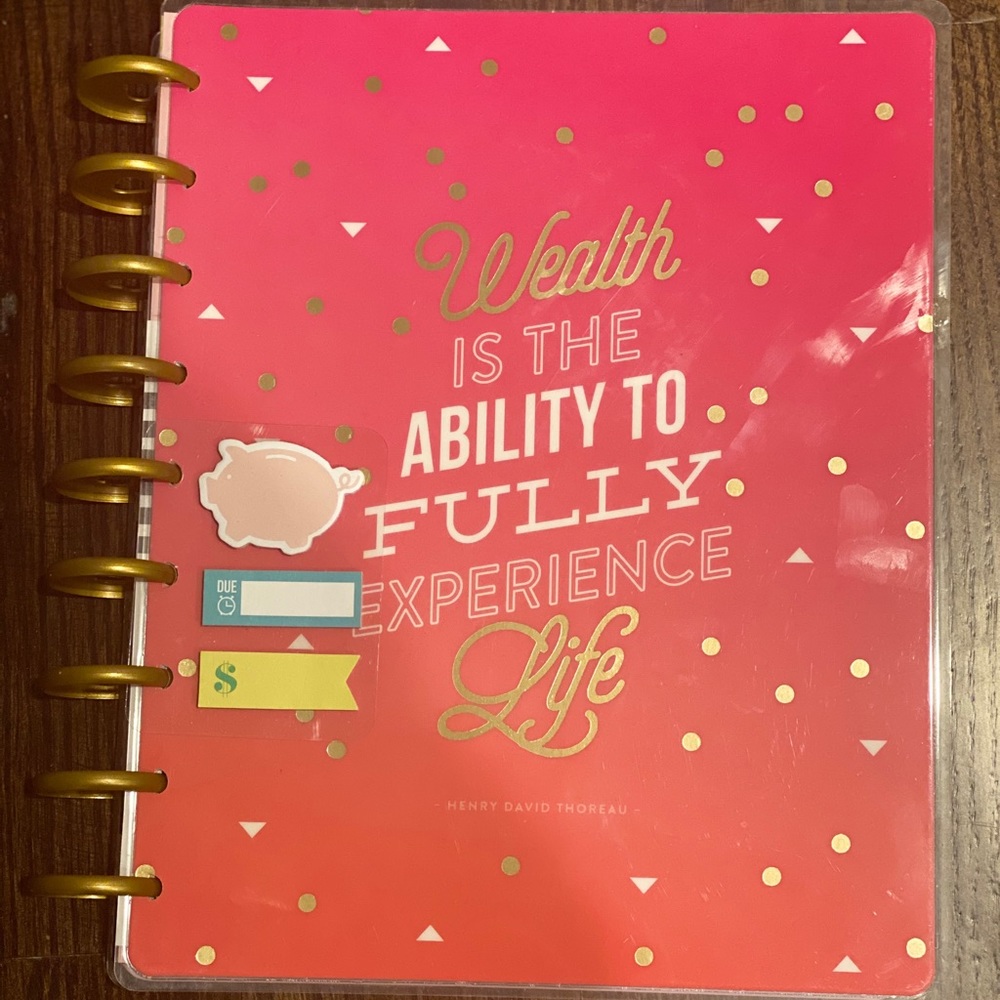 Happy Planner Budget Planner